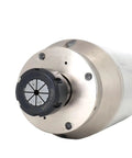 Top Shelf 6.5KW Water Cooled Spindle Motor With ER32 Collet For CNC Router showing ER32 collet detail, precision engineering for heavy-duty tasks.
