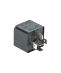 Mini Change Over Relay 24V DC 5 Pin 20 And 10 Amp Automotive Electrical Relay For Car Truck Marine Applications Compact High Performance Switch Ideal For Electrical Systems In Cars SUVs Boats RVs And Industrial Equipment Ready To Roll, black plastic 5-pin relay