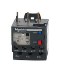 Front view of TeSys DPER32 Thermal Overload Relay with manual and auto reset, screw clamp terminals, 23-32 amp load protection for HVAC systems.