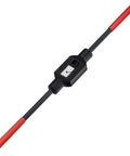 Adjustable Tap Wrench Handle For 1/2 To 1-5/16 Inch Taps UNC UNF And Metric M13 M33 Thread Tap Holder Reamer Hand Tapping Tool with red handles.