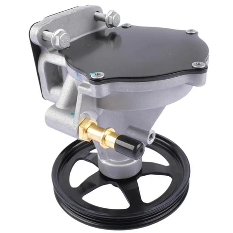 Heavy Duty Vacuum Pump Replacement Ap02 12696313 for 2014-2020 Escalade Silverado Sierra Tahoe Yukon showing pump body and mounting brackets.