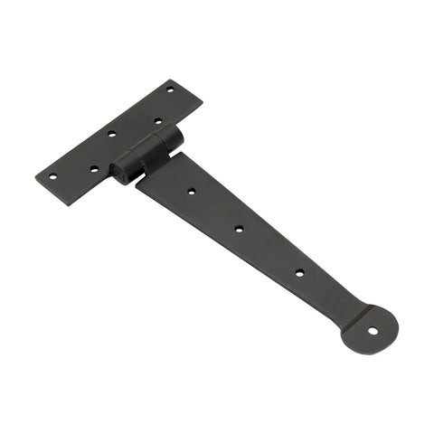 Hand Forged Tee Hinge Strap Hinge With Beeswax Finish Penny End Outdoor Gate Hardware Built To Last Sold Individually 6 Inch