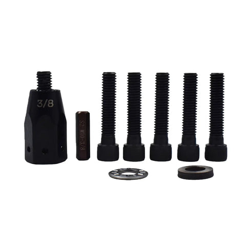 Air Powered Rivet Nut Tool Kit With Half Inch And Three Eighths Mandrels, Pneumatic Pull Setter Fastener Gun components