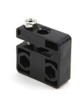 Black 2Pcs Anti Backlash Nut Block For 8mm Shaft With 2mm Pitch And 4mm Lead POM Screw Nut Dual Heads For CNC And 3D Printer Use