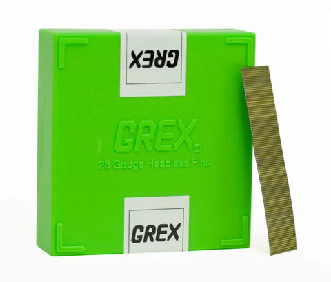 23 Gauge Galvanized Headless Pins Five Eighth Inch For Grex Pinner Models P630 P635 P645 P645L P650 P650L Pro Grade Heavy Duty Box