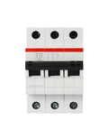 Heavy Duty Four Pole Air Switch Circuit Breaker Rated At 50 Amps, four pole design, 50 amp capacity, compact size for installation.