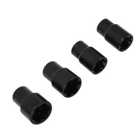 5 Piece Twist Socket Set With Beefy Locking Wheel Nut Remover, Half Inch Drive Includes 17mm 19mm 21mm 22mm Sockets