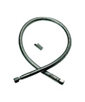Cryogenic transfer hose, 48-inch braided stainless steel with end fittings