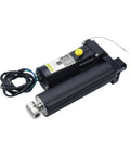 Dead Simple Outboard Engine Power Tilt Trim Assembly Hydraulic Actuator Replacement For Four Stroke Boats with black body and wiring.