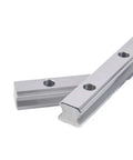 Rock Solid HGR30 Linear Motion Guide Slider Rail Kit with precision groove and holes for mounting, ideal for CNC setups.