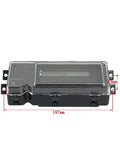 Heavy Duty Forklift Display Instrument Assy Electrical Control Panel Replacement Assembly Part 571102662071 front view with dimensons 197mm x 33mm