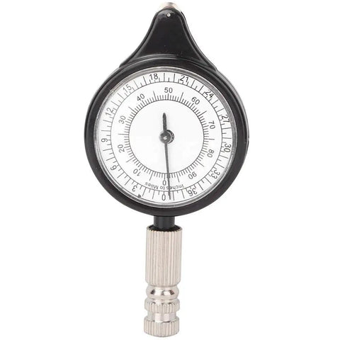Handy Mini Map Measurer For Hiking And Travel, Old School Rolling Distance Tool With A Metal Wheel, Easy To Use On Any Map