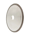 No Sweat CBN Chainsaw Sharpening Wheel 5-3/4 Inch Diameter With 1/8 Inch Thickness And 7/8 Inch Bore for quick grinds on chains.