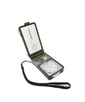 Open Survival Compass Kit For Camping And Hiking With Thermometer Hygrometer Led Light Whistle Ruler Magnifier