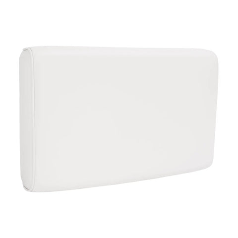 Seat Bottom Cushion For 8WD159RS Swingback Cooler Seat Universal Pontoon Boat Replacement For Yacht Pontoon And Fishing Boat White Premium Foam Core
