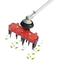 Cultivator Tool With Four Tooth Weeding Wheel And Tool Bag Multi Function Grass Remover Attachment For Gasoline And Electric Lawn Mowers A Solid Pick For Farms Gardens And Orchards