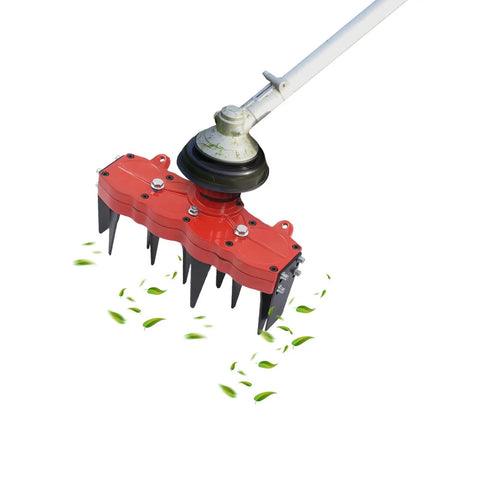 Cultivator Tool With Four Tooth Weeding Wheel And Tool Bag Multi Function Grass Remover Attachment For Gasoline And Electric Lawn Mowers A Solid Pick For Farms Gardens And Orchards