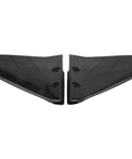 Hydrofoil Stabilizer for Small Outboard Boats 4 to 50 HP with ABS Plastic Construction, two black stabilizers side by side