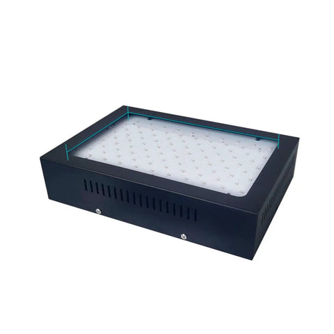 Heavy Duty 5000W Led Ultraviolet Curing Lamp Boasts Lightning Fast Resin Gel Curing As A Straight Up Game Changer For Silk Screen Printing And Diy Creators Featuring 365Nm 395Nm 405Nm Precision, top view of the lamp with white LED grid.