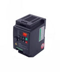 Powerful 750W 1HP Three-Phase Variable Frequency Drive VFD Inverter for 220V Motors, Smooth Start and Precise Speed Control, PLC Ready, Ideal for DIY CNC HVAC and Machinery, Model YL568K black VFD with keypad and display