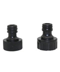 3/4 Inch Hose Fittings Set For European And American Standards DIY Friendly 200 Pcs Quick Connect Female Thread Connectors on black plastic fittings
