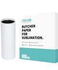 Butcher Paper For Sublimation Heat Press 210 Sheets 8.3 By 9.4 Inch Fits 20 Oz Skinny Tumblers Mugs And Bottles No Cutting No Waste
