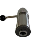 Nrr3060 Qc Panel Splitter Spindle With Quick Swap Tool Holder High Speed Drive For Precision Woodworking And Heavy Shop Jobs Built Tough. Close-up of durable spindle with sleek metal finish.