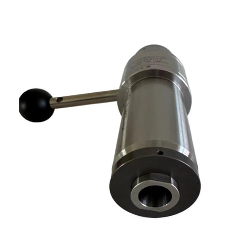 Nrr3060 Qc Panel Splitter Spindle With Quick Swap Tool Holder High Speed Drive For Precision Woodworking And Heavy Shop Jobs Built Tough. Close-up of durable spindle with sleek metal finish.