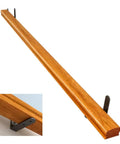 Built Tough Wall Mount Non Slip Stair Handrail And Balcony Banister Kit with heavy duty anti skid grip for indoor outdoor steps.