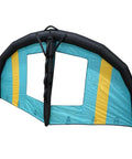 Lightweight Inflatable Windsurfing Wing 5 Sqm with Clear Window for easy water sports like kiteboarding and paddleboarding.