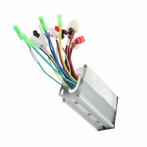 36/48V 350W Brushless DC Motor Speed Controller Aluminum Alloy E Bike Controller Replacement Part For Electric Bikes And Scooters Beefy Power Manager For A Smooth Responsive Ride