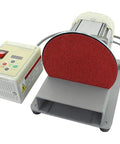 Heavy Duty Bench Grinder And Variable Speed Polishing Machine With Brushless Servo Motor, Aluminum Head, 550 Watt Motor showing digital speed controller.