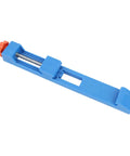 Jiawu Adjustable Circular Saw Base Guide Rail Lightweight Durable ABS Clamp for 4 To 6 Inch, blue modular base tool.
