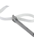 12 Inch Strap Wrench With Adjustable Nylon Strap for pipe wrenches and oil filter removal, lightweight aluminum handle shown
