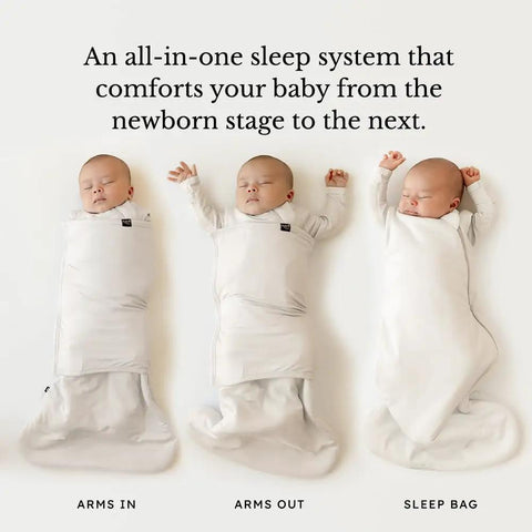 Buttery Soft Bamboo Sleep Sack Swaddler With Dual Zipper And Removable Velcro Band Breathable Rayon From Bamboo 1 Tog