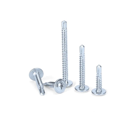 Heavy Duty Self Tapping Screws For Metal And Sheet Metal Assortment Kit with modified truss head zinc plated steel five size set