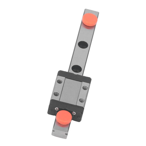 MGN9C Linear Guide Rail Miniature Slide for miniaturized equipment with bearing steel block, 100mm travel, 1.86kN load capacity.