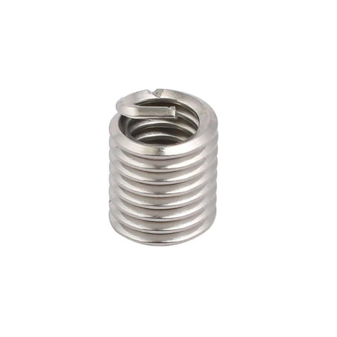 Stainless Steel 1/4-20 Helical Thread Inserts 25 Pack For Repairing Stripped Threads In Metal Wood And Plastic Heavy Duty 304 Stainless Coil Wire Repair Inserts