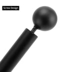 Heavy Duty Steel Cross Arm Bracket For Lamp Posts showcasing a close-up of black screw design for secure mounting.