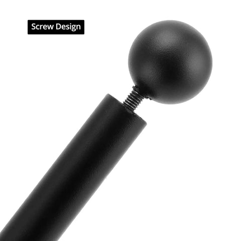 Heavy Duty Steel Cross Arm Bracket For Lamp Posts showcasing a close-up of black screw design for secure mounting.