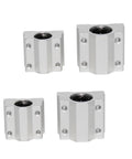 Heavy Duty Linear Motion Ball Bearing Slide Block Bushing Built Tough With Aluminum Housing And Rock Solid LMUU Bearings SCS12UU