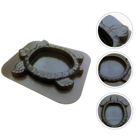 Turtle Stepping Stone Mold for Concrete Pathways 17.3 by 15 by 1.6 Inch Cement Mold with turtle design for garden pathways and patios