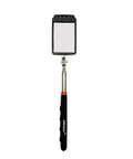 Telescopic LED Inspection Mirror With 360 Degree Rotation For Cars And Machinery, Flexible Metal Handle, 3 Bright LEDs