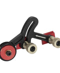 Upgraded Router Table Saw Roller Feeder With One Way Bearings And Anodized Aluminum Body for steady wood feed control.