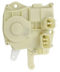Heavy Duty Rear Left Door Lock Actuator Motor For Honda Civic 2001-2005 Easy Bolt On Install Kit Complete With Mounting Hardware Built Tough To Fix Bad Slams And Keep Your Ride Secure, beige plastic housing, connectors visible