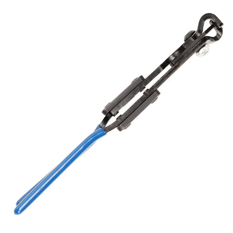 CV Boot Clamp Pliers DIY Ready With One Half Inch Torque Wrench For Ear Type Clamps Crimp And Remove On VW Audi BMW Mercedes Honda Mazda Vehicles Tool For No Fuss Quick Fix Today, blue handle