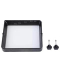 Premium Aluminum Resin Vat Kit With Pre Installed Fep Film And Easy Wipe Metal Tank Upgrade For Creality Halot One Pro showing tank with level markings.