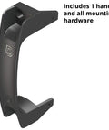 Reversible Gate Handle That Works For Right Or Left Handed Use With Side Fixing Legs For Rock Solid Install On Any Square Post Gate