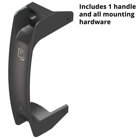 Reversible Gate Handle That Works For Right Or Left Handed Use With Side Fixing Legs For Rock Solid Install On Any Square Post Gate