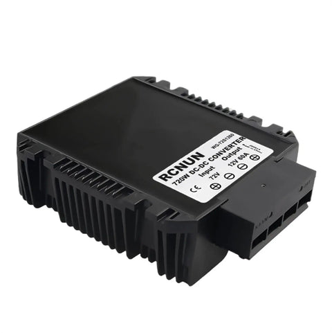 Heavy Duty Step Down DC To DC Voltage Converter 18 To 90 V To 12 Volt 60 Amp Power Regulator for EV applications.